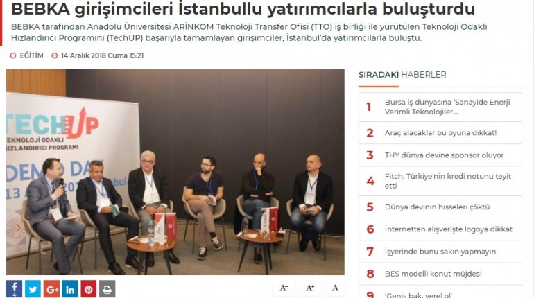 Bebka Girişimcileri İstanbullu Yatırımcılarla Buluştu
